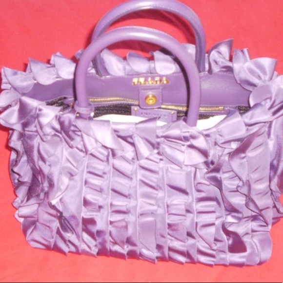 Prada ruffle handbag - Picture 2 of 2